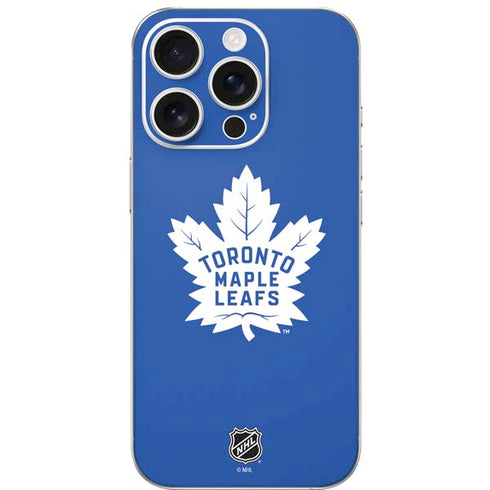 NHL Toronto Maple Leafs Color Pop iPhone 16 Pro Skin